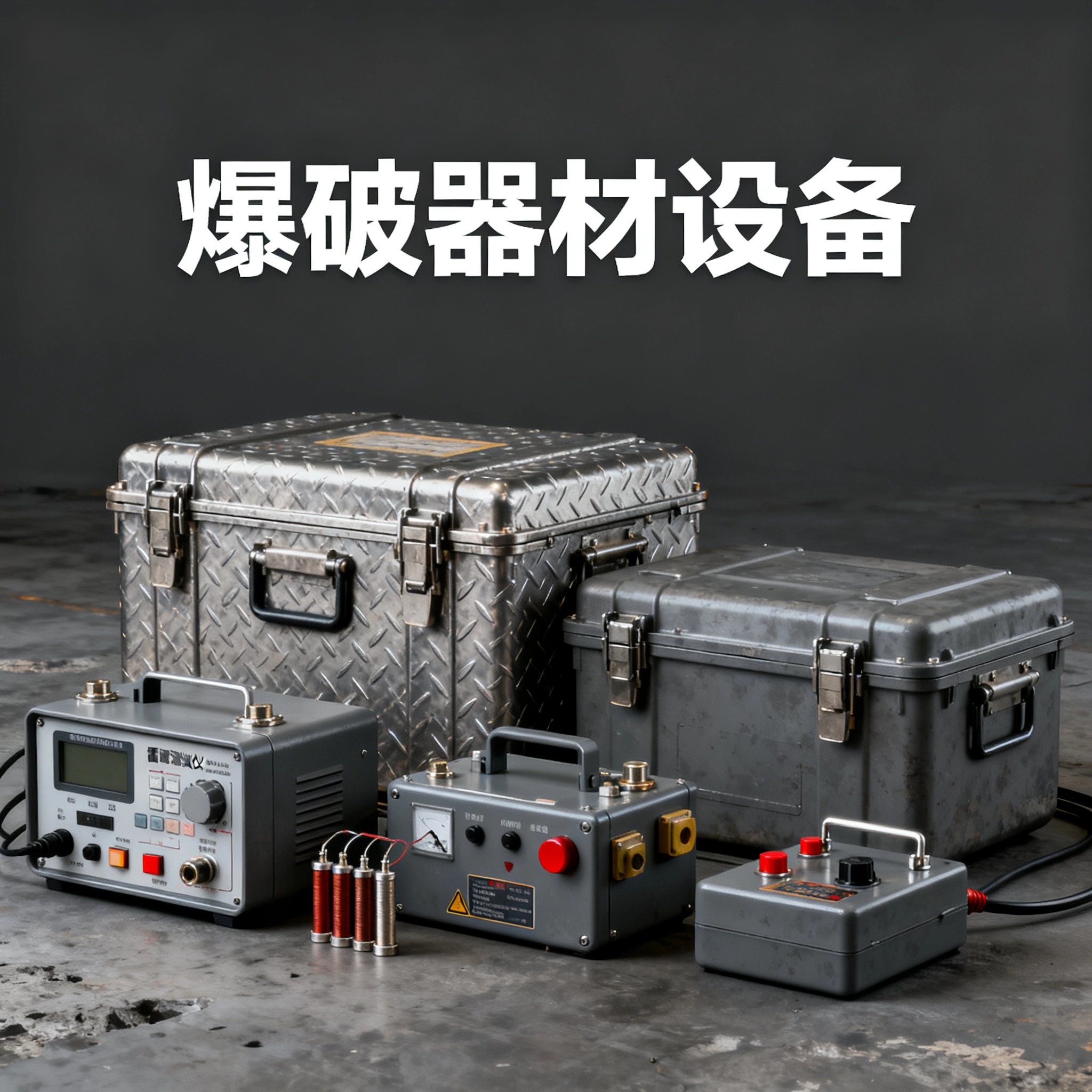 泗洪爆破工程师的“兵器库”：常用器材一册通